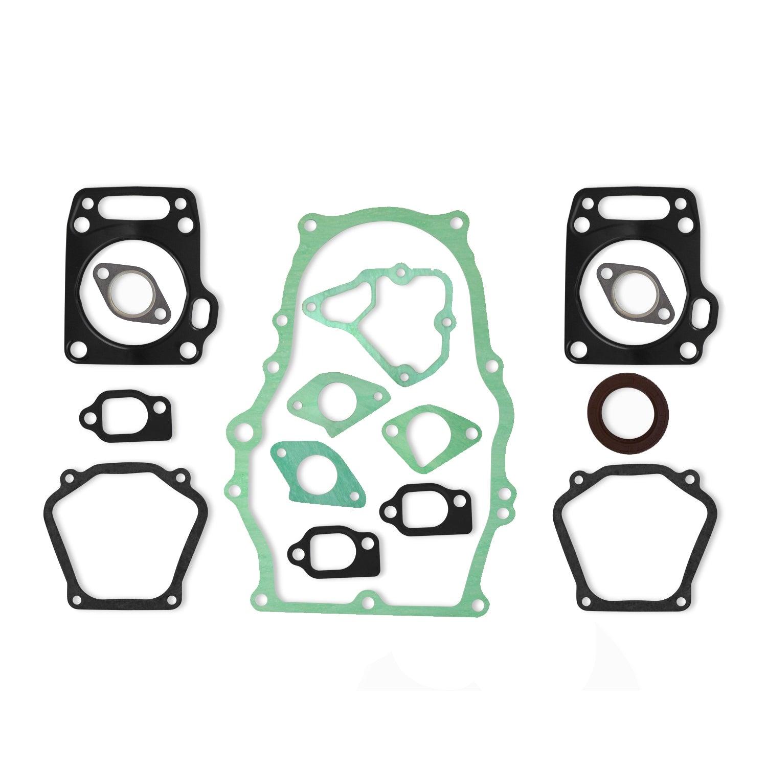 Gasket Kit Set fits Honda GXV620 20HP Full V Twin Crankcase Head Gasket 77mm Bore