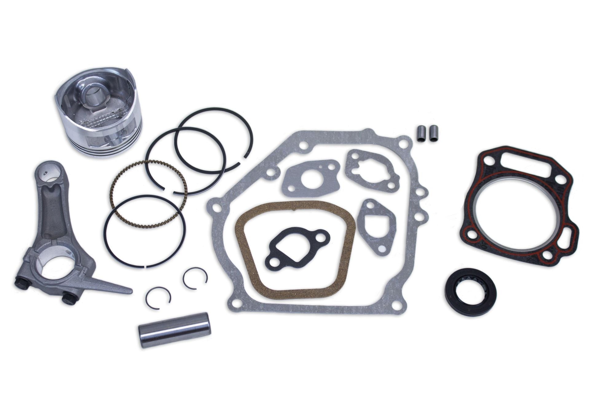 Piston Kit with Connecting Rod Gasket Kit fits Honda GX160 5.5HP