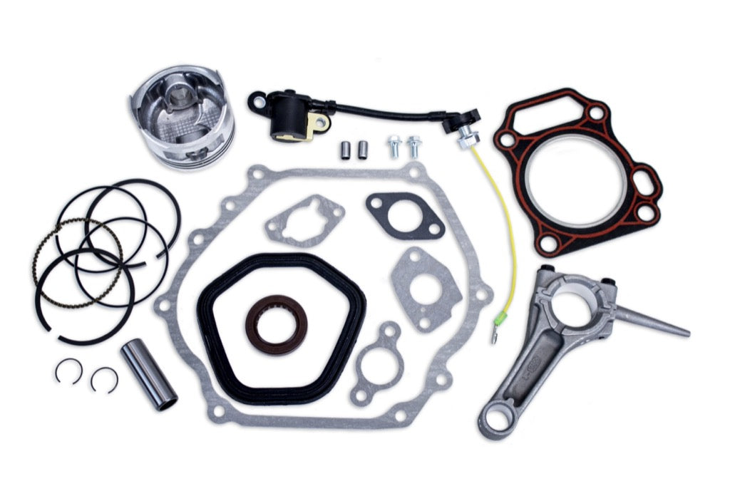 Piston & Rings Kit, Connecting Rod, Gasket Kit fits Honda GX240 8HP