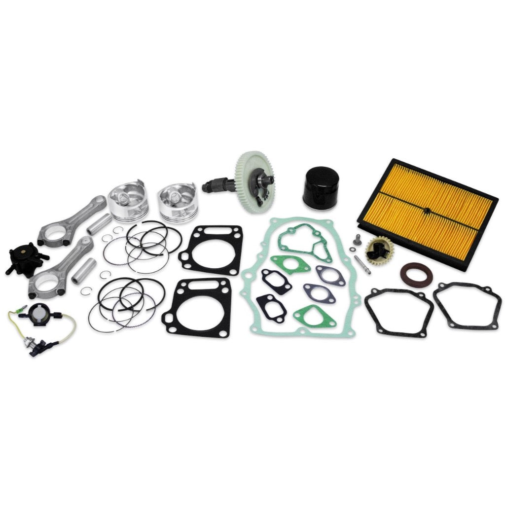 Engine Rebuild Kit fits Honda GX620, GXV620 Piston, Camshaft, Gasket Kit, Fuel Pump, Air Filter